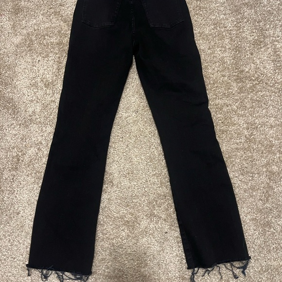 7 for all mankind high‎ waist slim kick black 25 $153 - Picture 13 of 14